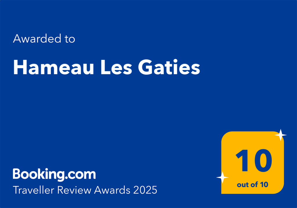 Award Booking pour le Hameau les Gaties
